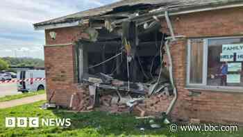 Youth club repairs begin after lorry crash