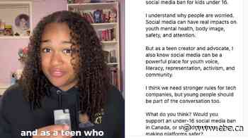 Protect young people from social media harms 'without silencing them,' says Hamilton teen content creator