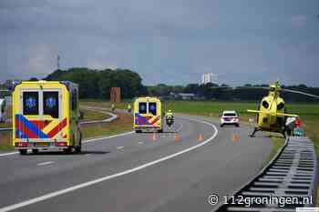 Incident op snelweg tussen Hoogezand en Groningen