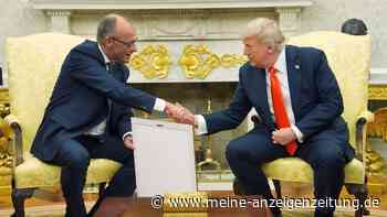 Trump bekommt Geburtstagsgeschenk von Merz