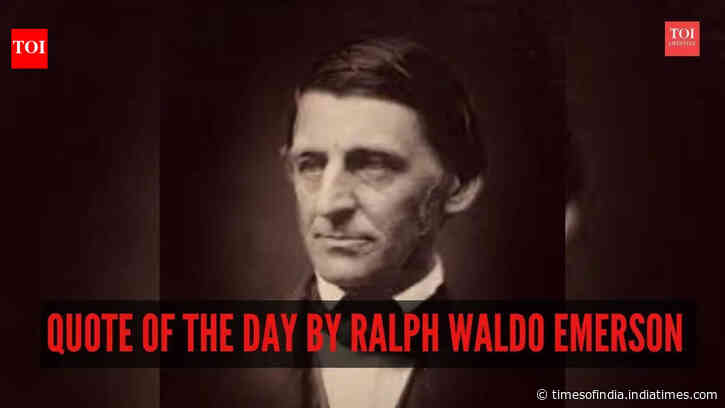 Quote of the day for children by Ralph Waldo Emerson: “What lies behind us and what lies before us are tiny matters compared to what..."