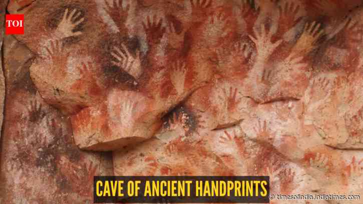 This 9,000-year-old cave is covered in thousands of prehistoric handprints: Here’s how travellers can explore it