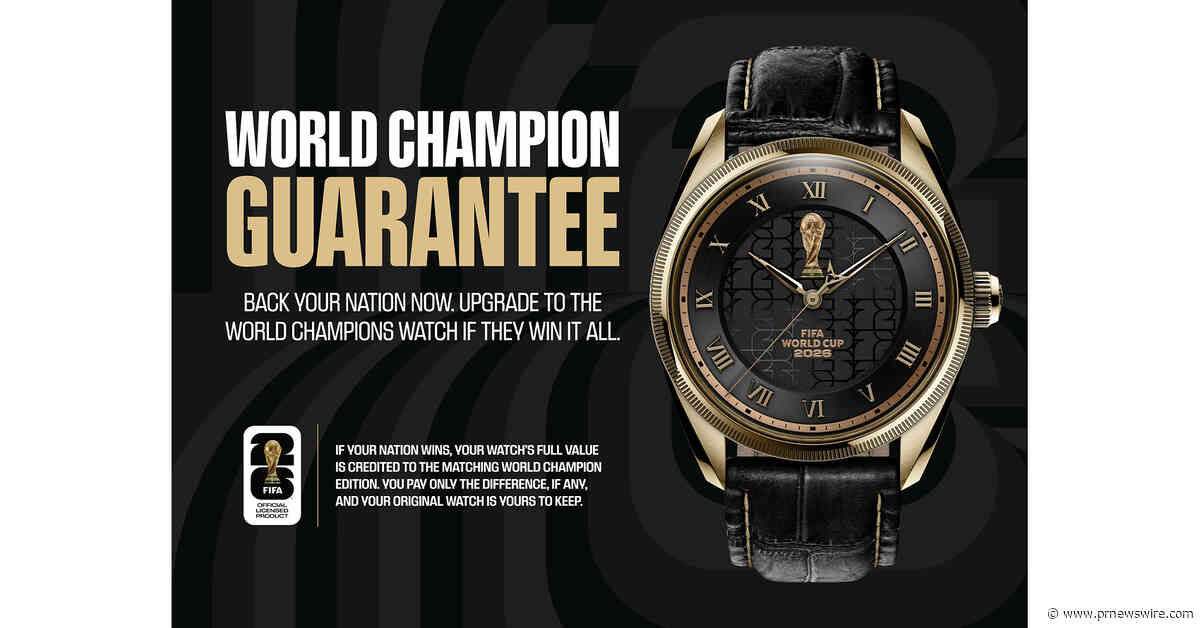 AXIA Time Makes FIFA World Cup 2026™ Official Licensed Product Collection More Accessible with New Fan Shopping Experience and World Champion Guarantee