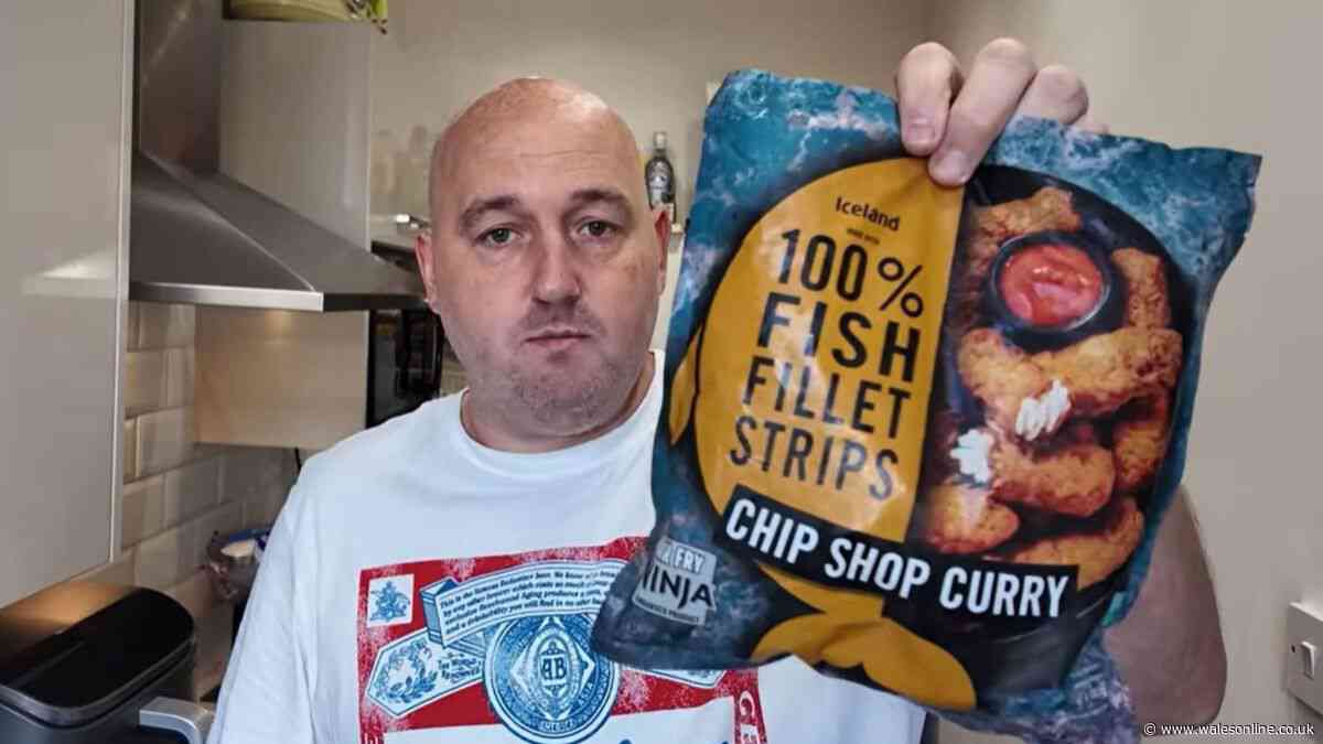 Dad eats Iceland's viral fish fillet strips before surprise Gordon Ramsay comparison