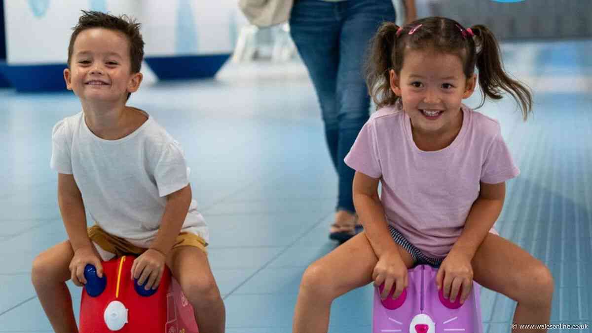 Parents save 25% on kids' Trunki suitcase that helps stop travel tantrums