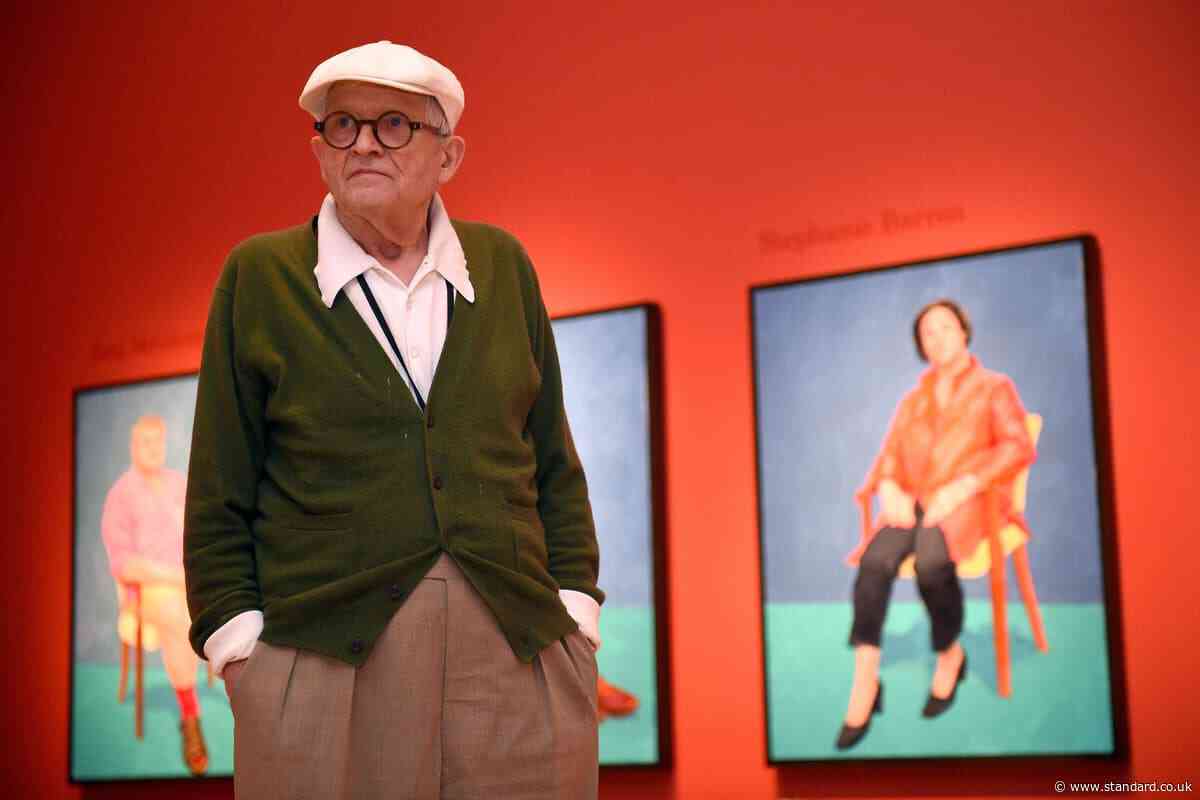 David Hockney hailed for ‘reshaping the course of modern art’ after death at 88