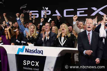 SpaceX, largest IPO ever, set to begin trading Friday