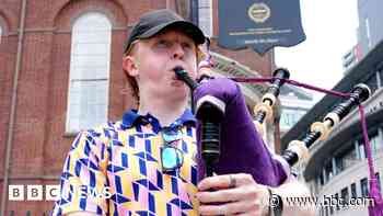 Tartan Army feels the heat in Boston as World Cup kicks off