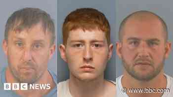 Three jailed for violence at Henry Nowak police protest