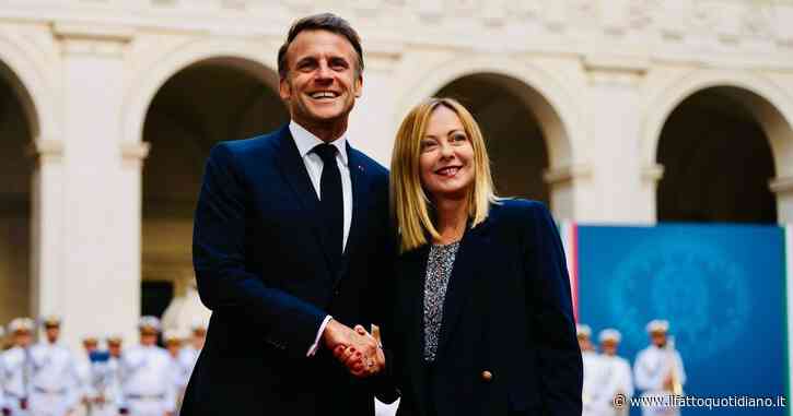 Macron annuncia il primo vertice bilaterale con Meloni: si terrà il 25 giugno ad Antibes e ci saranno 9 ministri