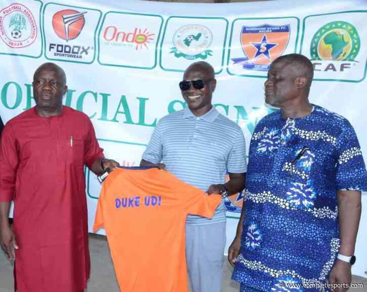NNL: Sunshine Stars Name Udi New Technical Adviser