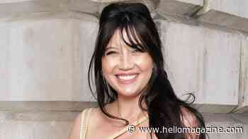 Glowing Daisy Lowe showcases bare baby bump in killer bikini snap ahead of welcoming second child