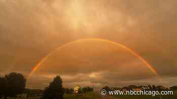 Photos capture stunning double rainbows, ‘wicked' skies after intense storms