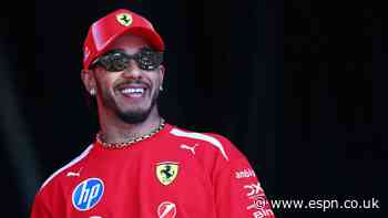 Hamilton jokes on premature England fans singing