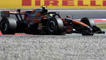 Norris pips Russell to top Barcelona practice with Antonelli off pace