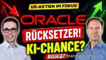 Oracle Aktie nach Rücksetzer: KI-Chance oder Milliardenrisiko?