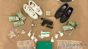 Cocaine and handgun among items seized in Saskatoon, 4 Toronto men charged