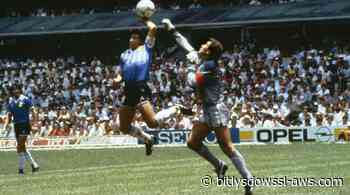 La picardía de Maradona con la "Mano de Dios"