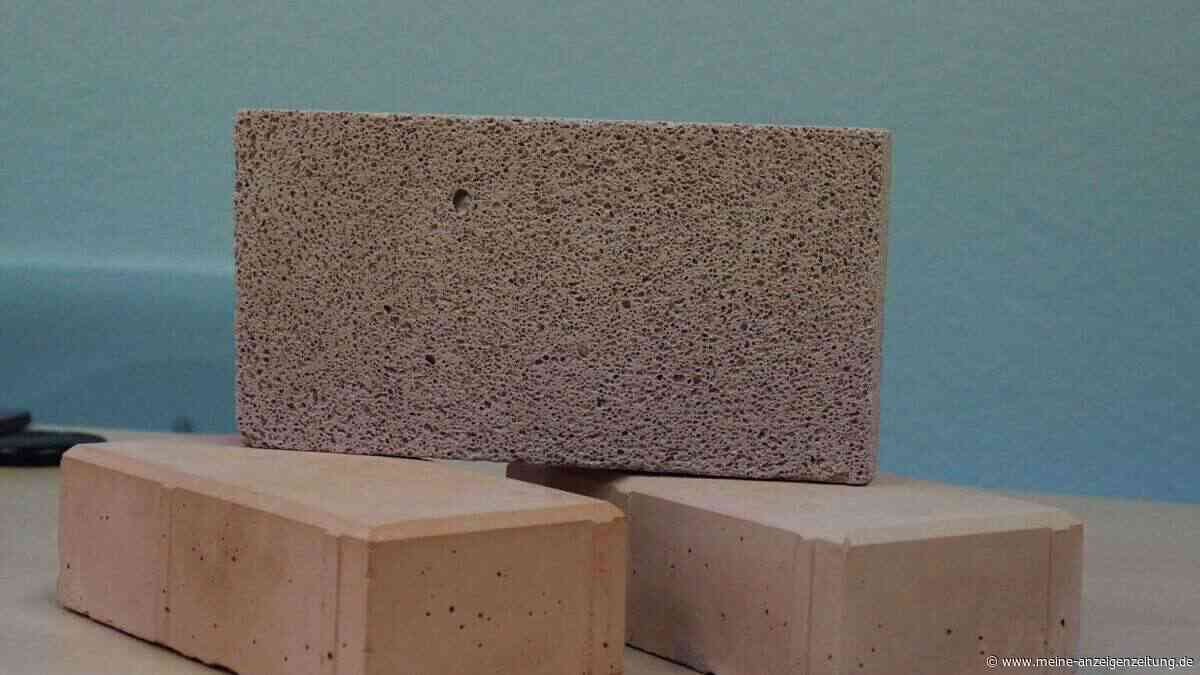 Forscher machen aus alten Ziegeln neue Steine für klimafreundliches Bauen