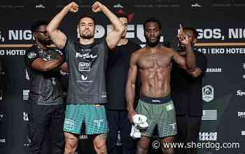 PFL Nigeria weigh-in results: 2 tournaments set