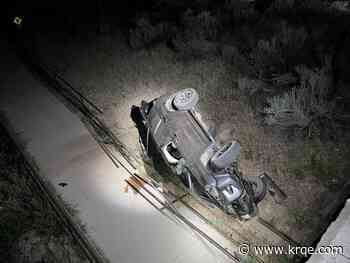 Woman accused of DWI following rollover crash in Santa Fe
