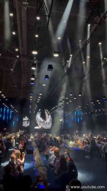 The moment the Super Bowl LX rings were delivered.