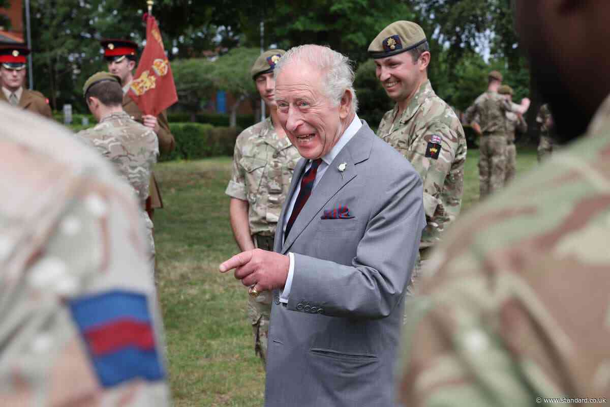 No drinking tonight, jokes King to Grenadier Guards ahead of Trooping the Colour