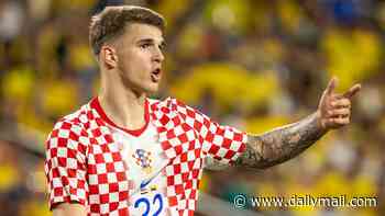 Tottenham reluctant to sell Croatia's Luka Vuskovic after Brighton's £30million bid...with Barcelona, Inter and Bayern Munich all keeping tabs too