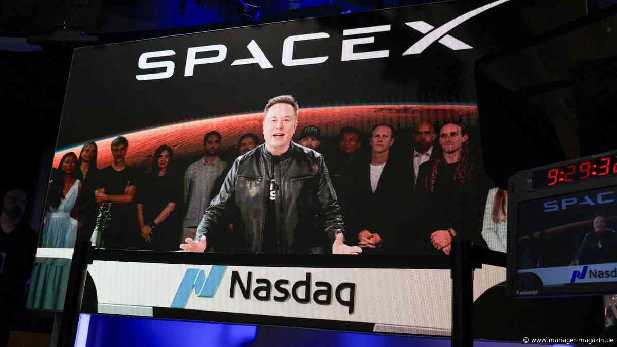 Space X: SpaceX knackt nach Börsengang Zwei-Billionen-Dollar-Marke