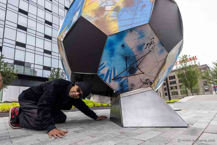 World Cup Fever: Soccer Balls Designed by Futura 2000, Katherine Bernhardt, Hank Willis Thomas, and 20 Other Contemporary Artists Have Been Installed Around New York and New Jersey