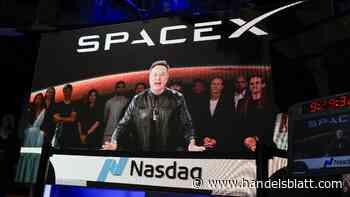 IPO: Rekord-Börsengang: SpaceX-Aktie legt bei Börsendebüt bis zu 30 Prozent zu