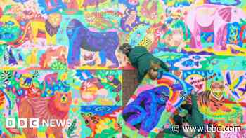 London Zoo helps break artwork world record