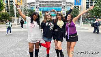 Harry Styles fans descend on Wembley for first show