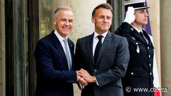 Carney announces agreement with France to share sensitive defence, AI information