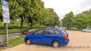 Stadt schüttet Ausweichparkplatz auf Perzheimwiese auf