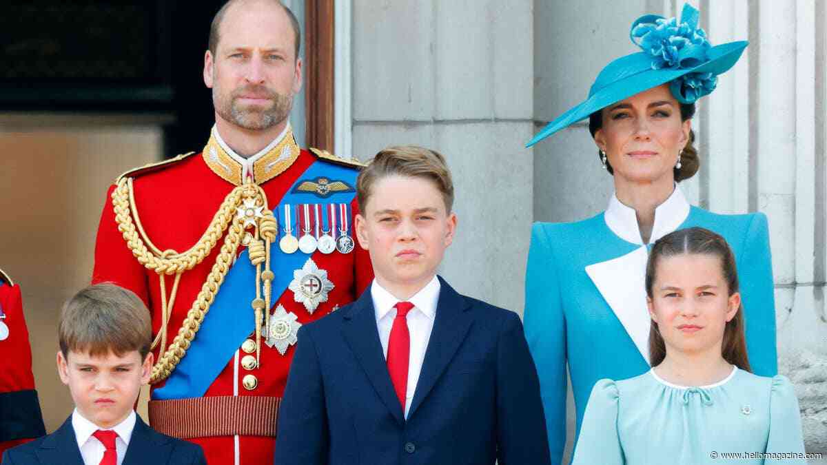 Prince Louis, Prince George and Princess Charlotte's cheekiest moments at Trooping the Colour - ever