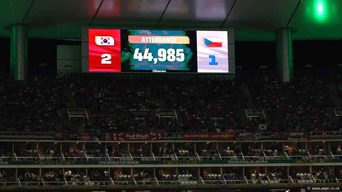 FIFA defends attendance despite empty seats