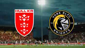 Hull KR v York Knights live match updates as Robins look to get back to winning ways