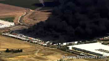 Failed water systems hamper response to massive Calif. medical warehouse fire