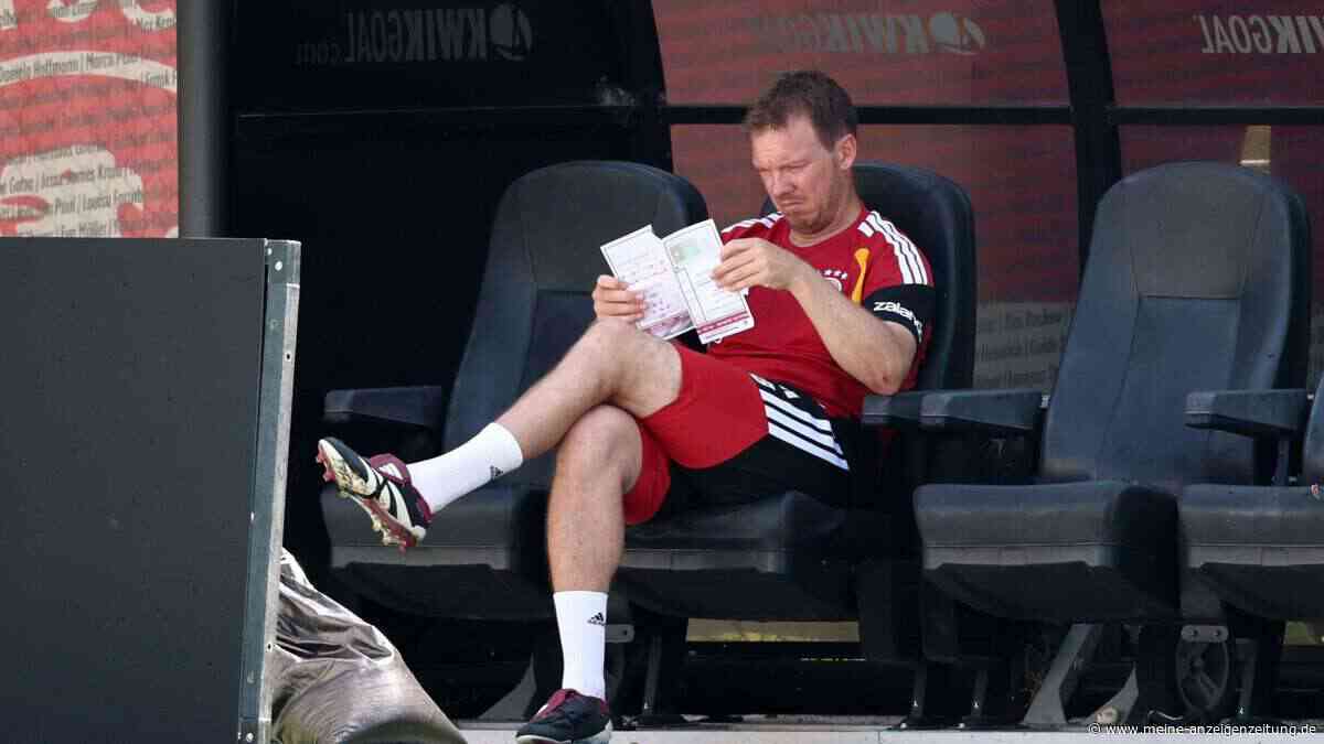Nagelsmann-Note rauscht in den Keller