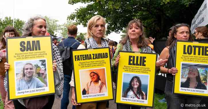 Four Palestine Action activists jailed for over 26 years over Elbit raid