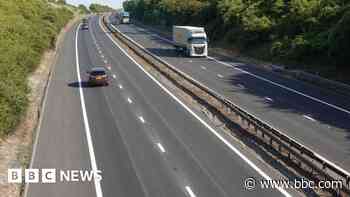 Part of motorway closed after crash involving lorry