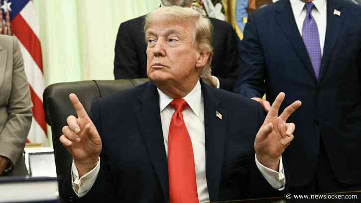 Jarige president Donald Trump maakt van Witte Huis-tuin een vechtsportarena: ’Dit is ongehoord’