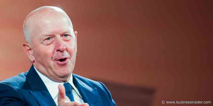 Inside David Solomon's letter to Goldman interns: SpaceX, more M&A, and how to thrive in an 'innovation supercycle'