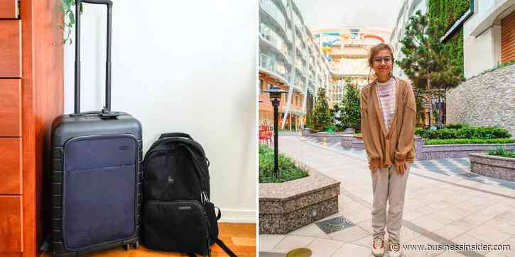 I took a weeklong cruise and didn't check a bag. Here are 10 items I'm glad I packed and 9 things I'll bring next time