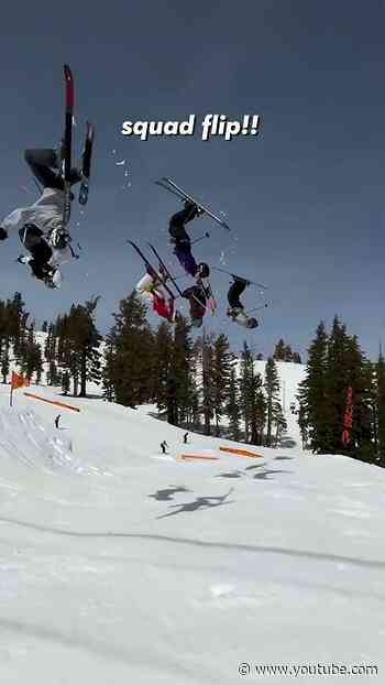 party mountain w/ @carter._.baird 👏 #skiing #flipping #partytime   #friendshipgoals
