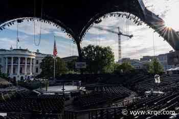 Cage match! White House Octagon ready for Trump's 80th birthday