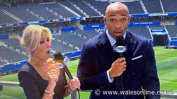 World Cup pundit's obscene James Corden insult broadcast live as Thierry Henry stunned