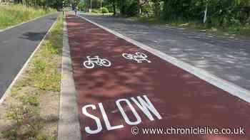 Mixed views from local residents on controversial cycle lane in Northumberland