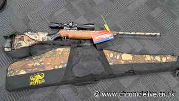 The police search, a powerful air rifle, and a 26-year-old conviction that lead to a lifelong ban